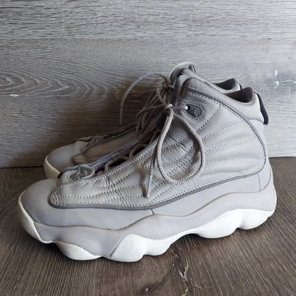 Kids Air Jordan Pro Strong GS Atmosphere Grey Gunsmoke White 407484-024 - 6Y